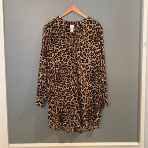 H&M Leopard Print Tunic